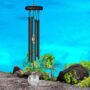 Crystal Meditation Chime – Woodstock Chimes – Black